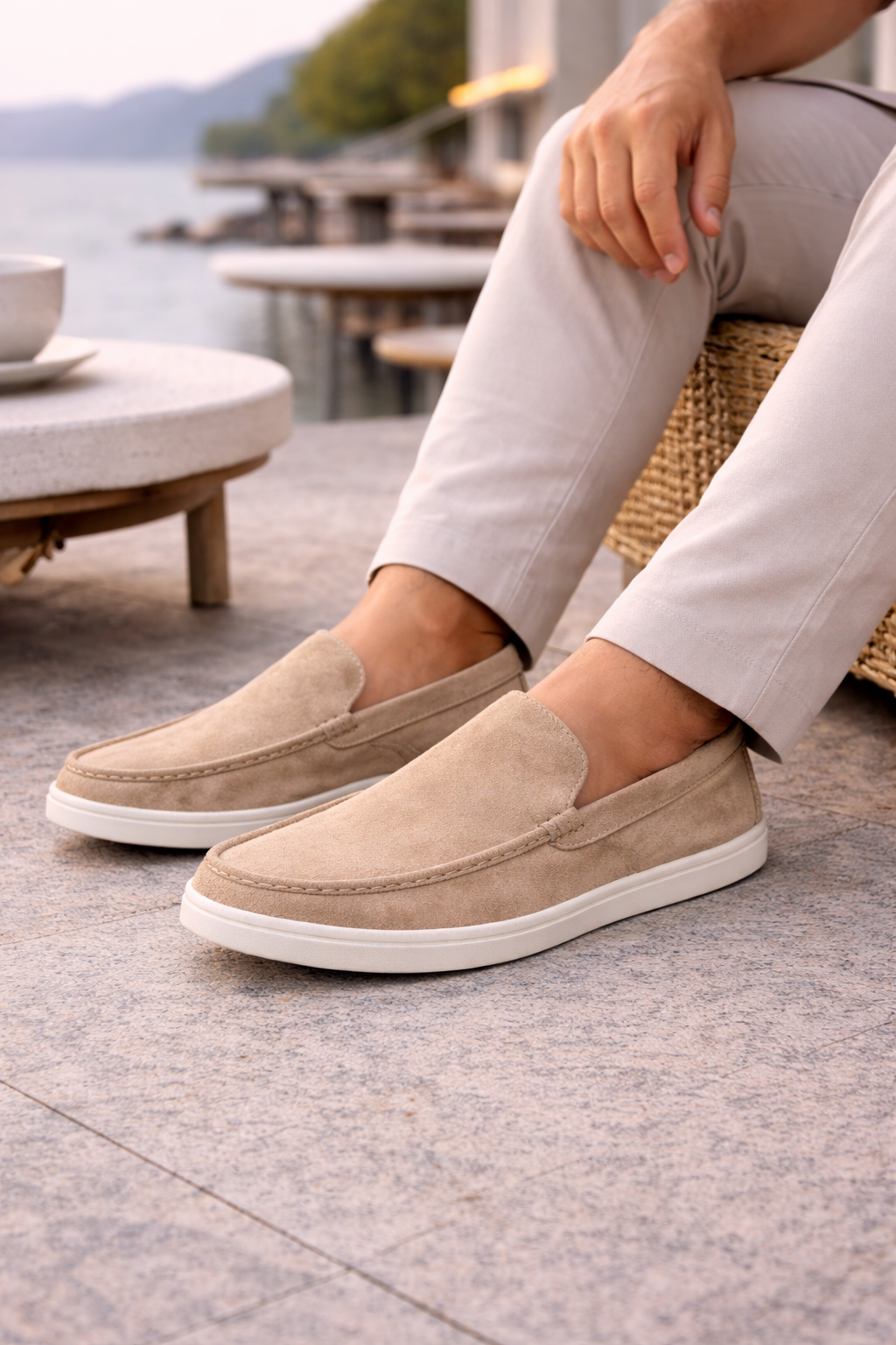 Suede Heritage Loafer