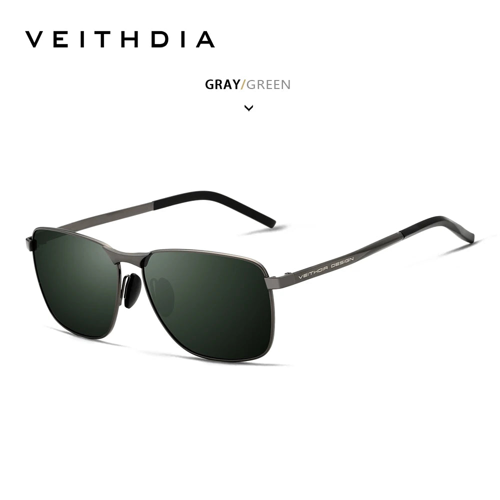 VEITHDIA Brand Men's Vintage Sports Sunglasses Polarized UV400 Lens Eyewear Accessories Male Outdoor Sun Glasses For Women V2462