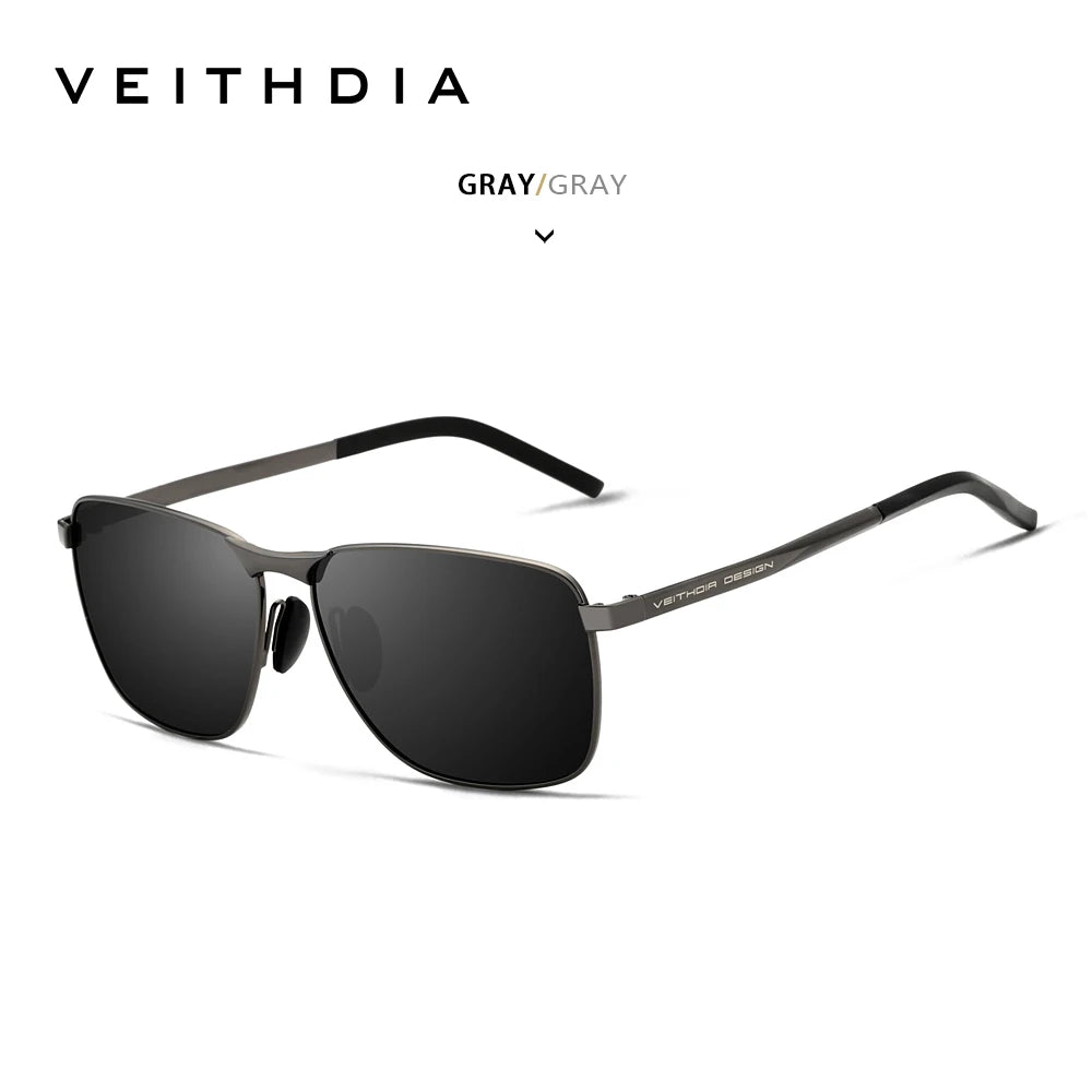 VEITHDIA Brand Men's Vintage Sports Sunglasses Polarized UV400 Lens Eyewear Accessories Male Outdoor Sun Glasses For Women V2462