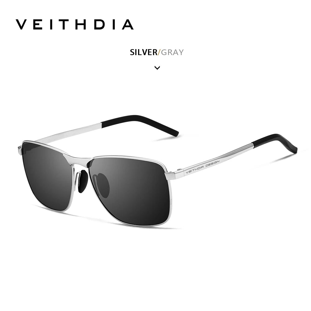 VEITHDIA Brand Men's Vintage Sports Sunglasses Polarized UV400 Lens Eyewear Accessories Male Outdoor Sun Glasses For Women V2462