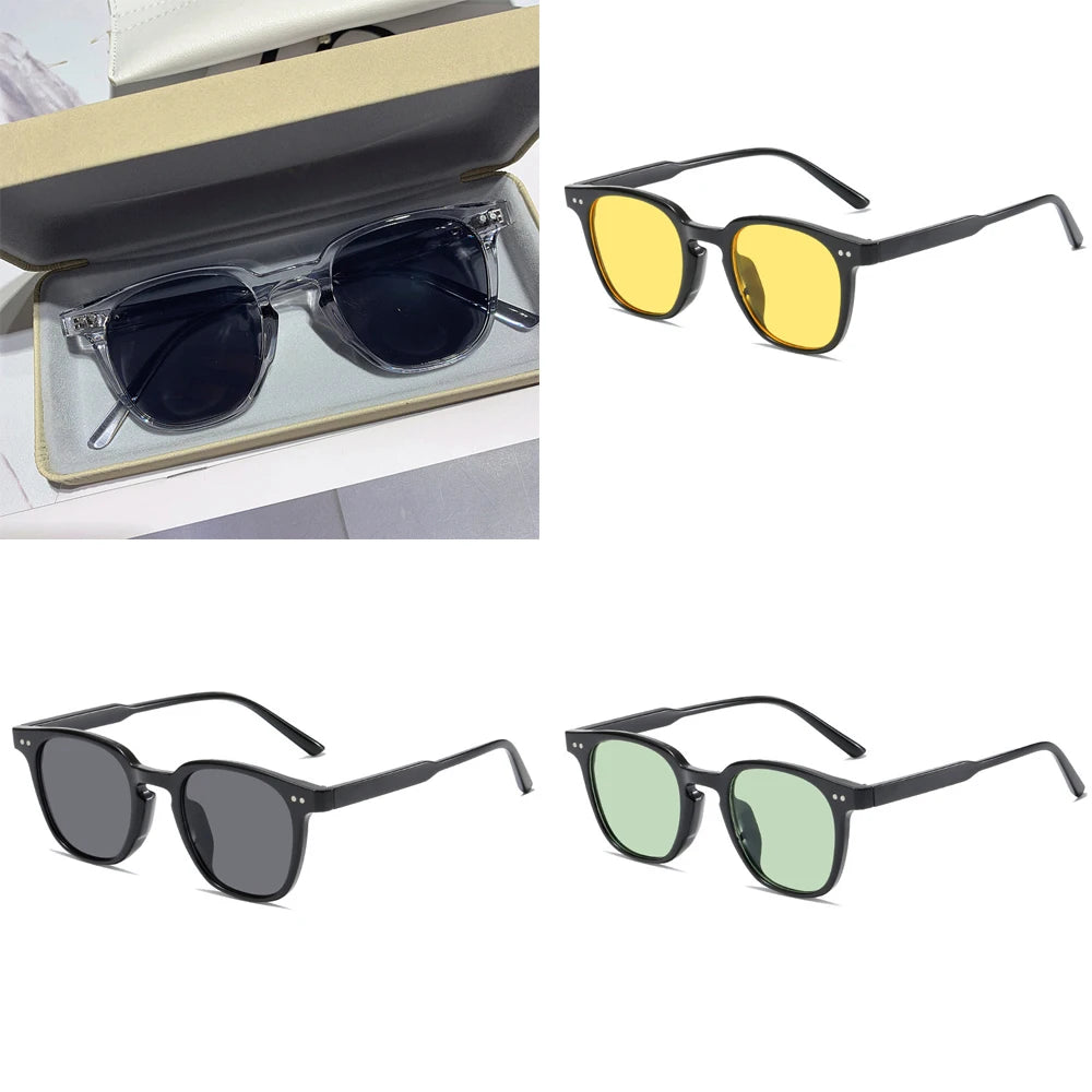 New Vintage Square Sunglasses Women Men Luxury Brand Small Round Sun Glasses Female Small Eyewear Sunglasses for Male Female