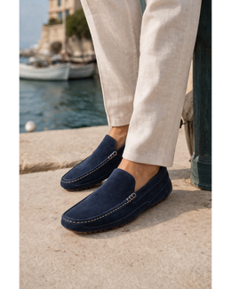 Suede Leather Loafers