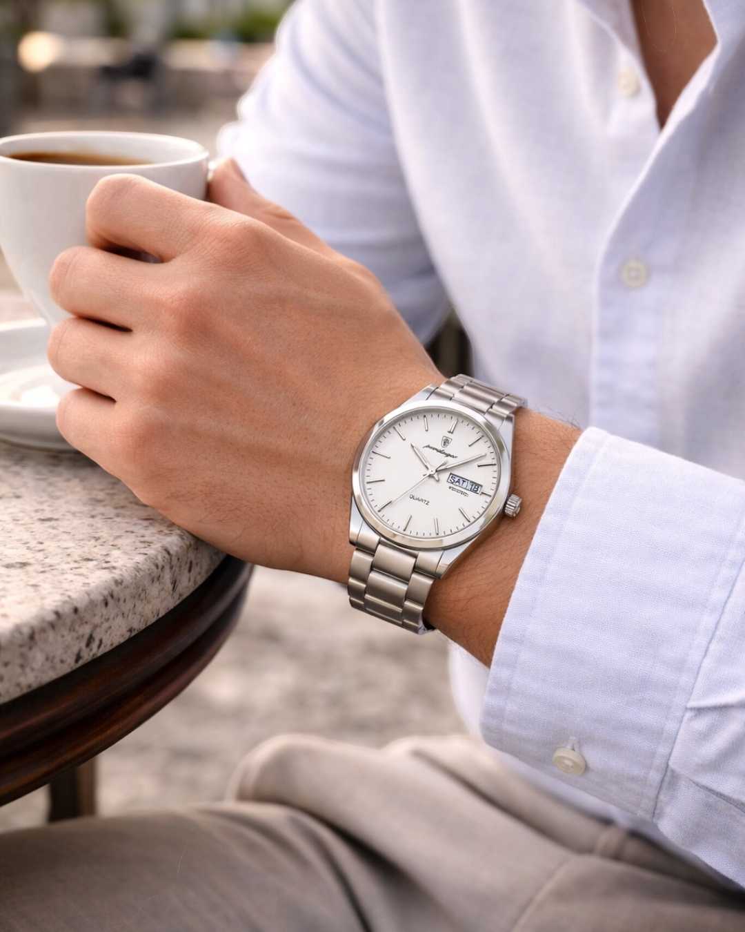 Zellaro Monaco Steel Watch
