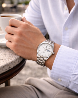 Zellaro Monaco Steel Watch