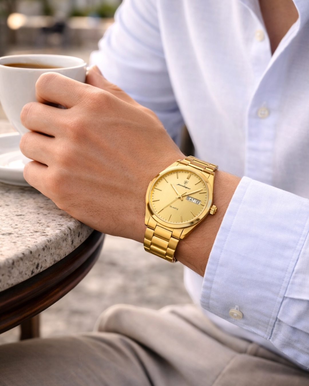 Zellaro Monaco Steel Watch