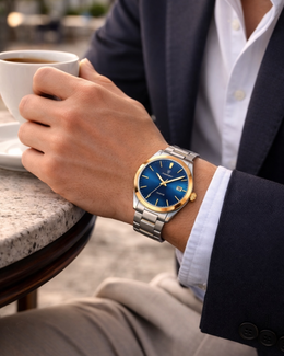 Zellaro Monaco Steel Watch